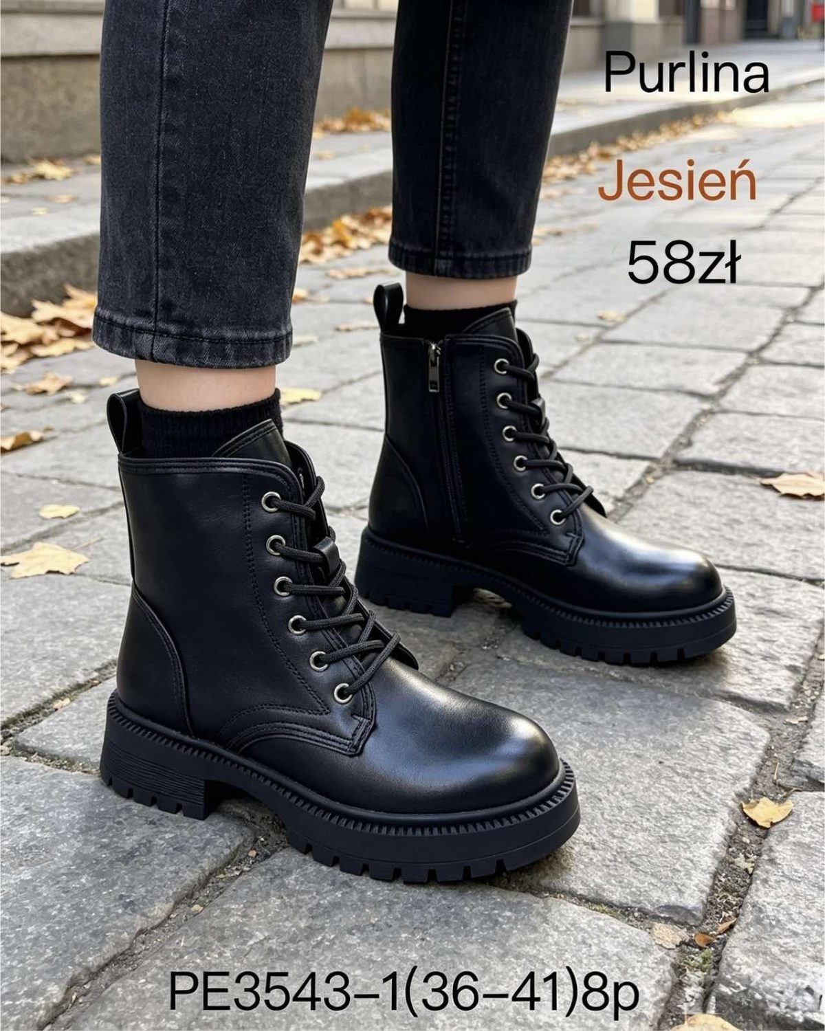 Buty Botki DAMSKIE (36-41_8par) 9162868