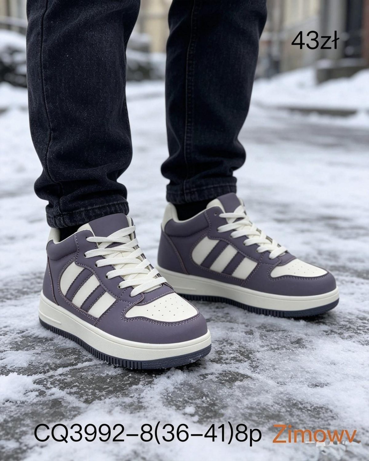 Buty Sportowe DAMSKIE (36-41_8par) 9162873