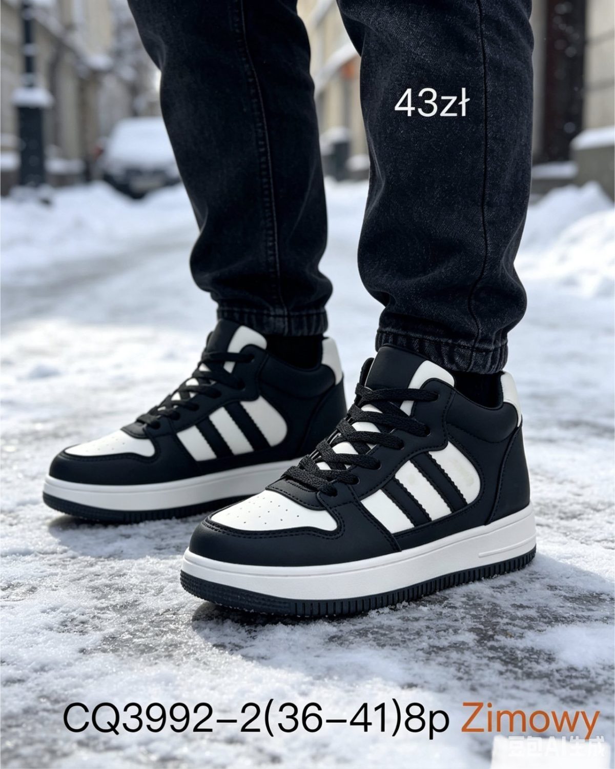 Buty Sportowe DAMSKIE (36-41_8par) 9162874