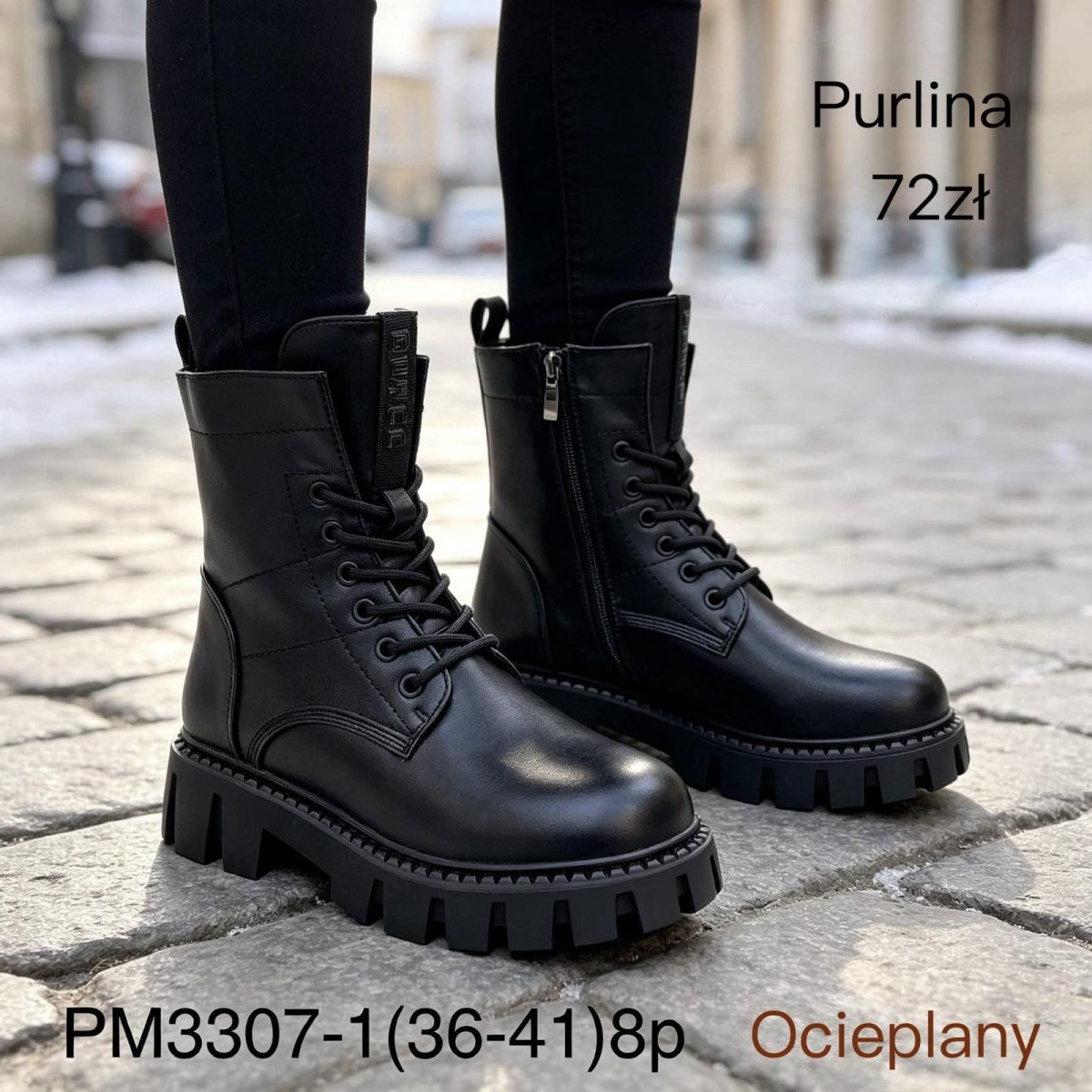 Buty Botki DAMSKIE (36-41_8par) 3680230