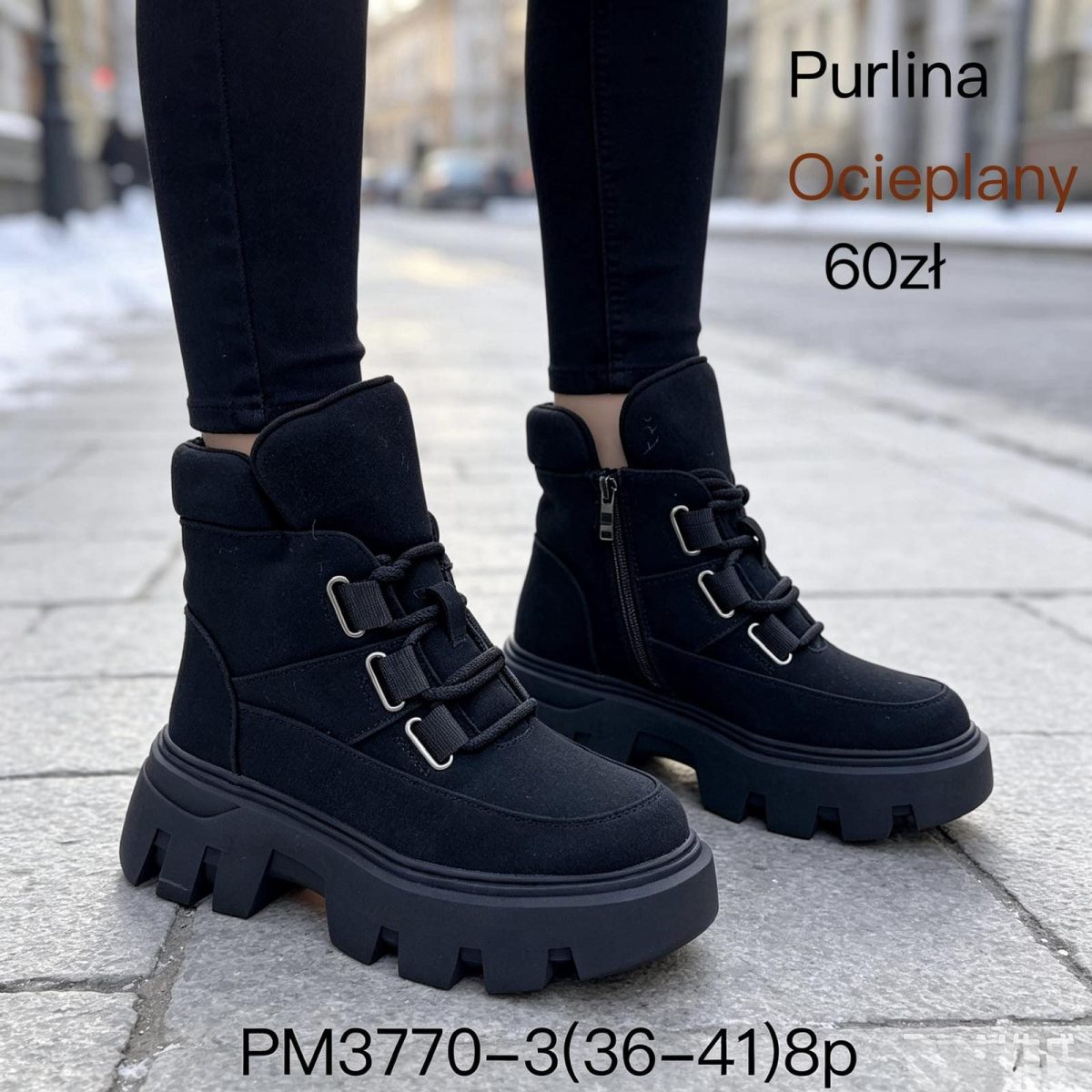 Buty Botki DAMSKIE (36-41_8par) 3680240