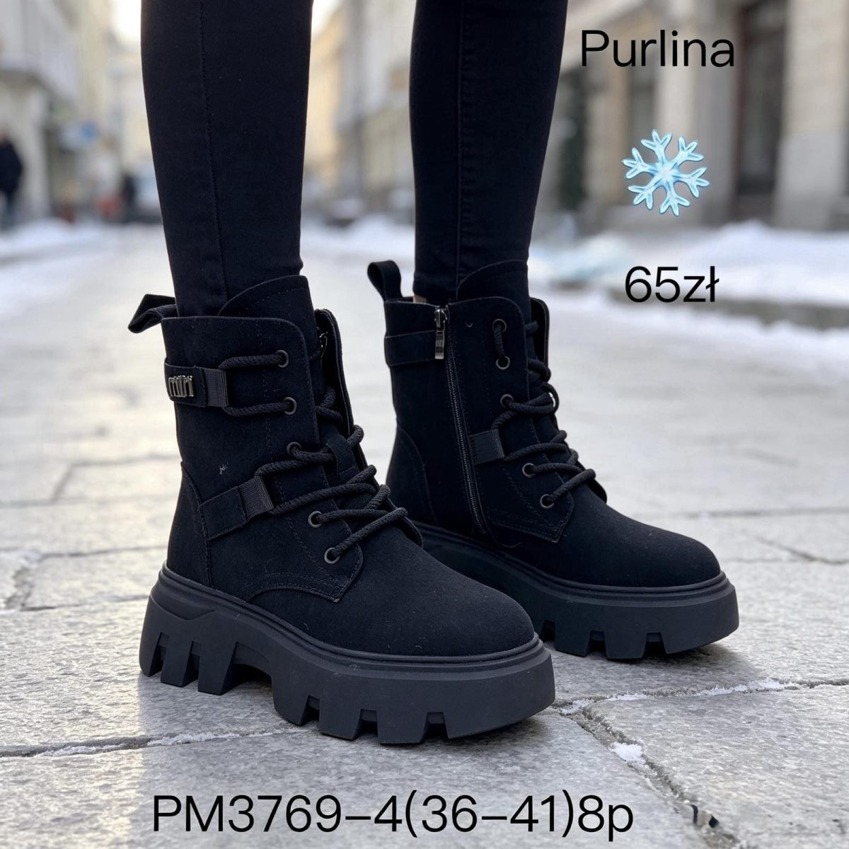 Buty Botki DAMSKIE (36-41_8par) 3680245
