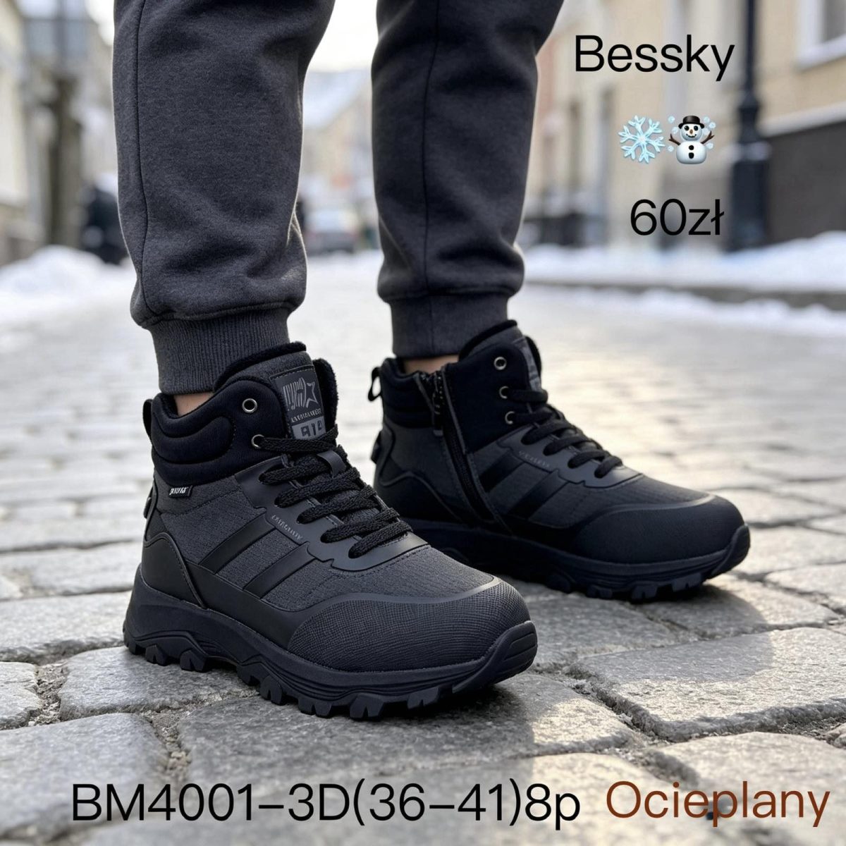 Buty Botki DAMSKIE (36-41_8par) 8740356