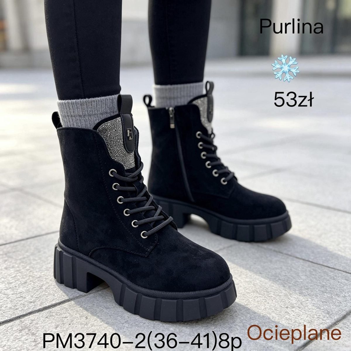 Buty Botki DAMSKIE (36-41_8par) 8740359