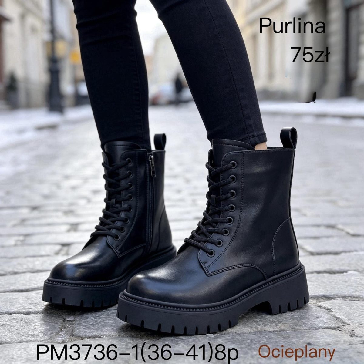 Buty Botki DAMSKIE (36-41_8par) 8740368
