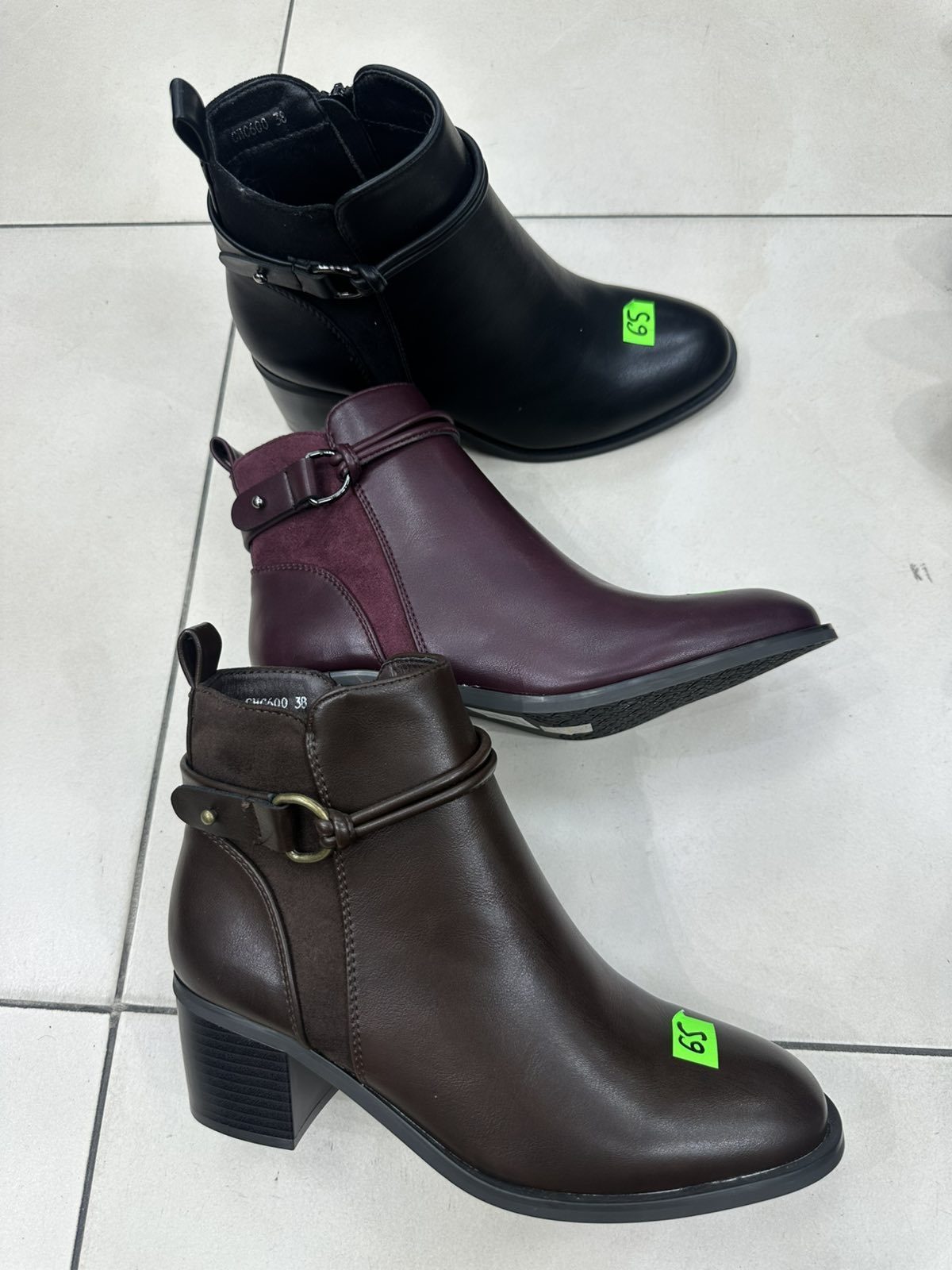 Buty Botki DAMSKIE (36-41_12par) 8740385