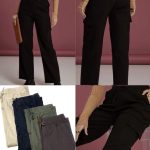 Spodnie Damskie _size S-XL_paczka 12szt_MIX kolor 8036011