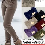 Spodnie Damskie _size S-XL_paczka 12szt_MIX kolor 8036026