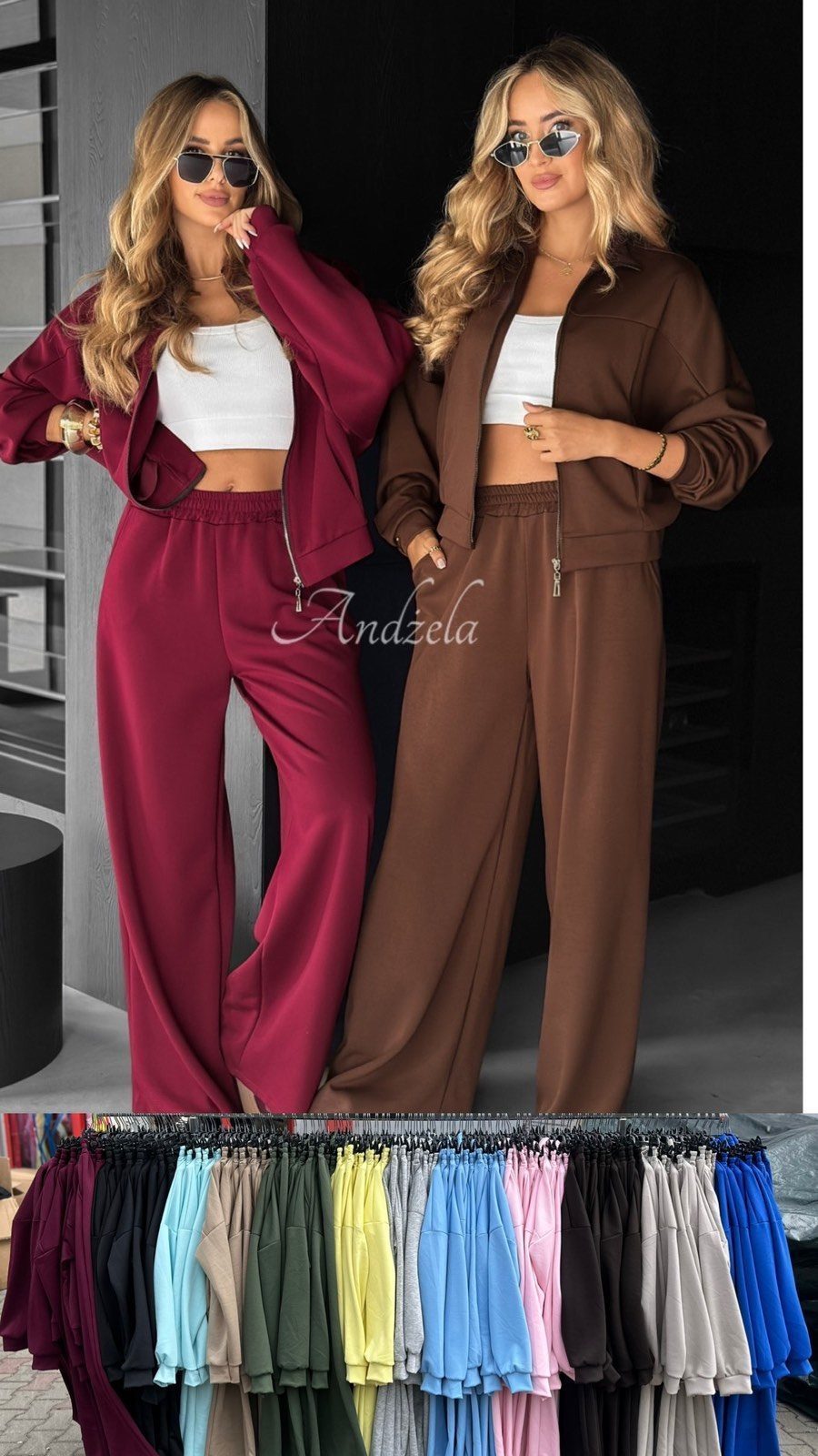 Komplety Damskie wloskie_size uni_paczka 6szt_mix kolor 8036272