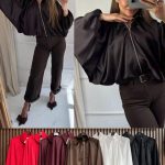 Bluzy Damskie wloskie_size uni_paczka 6szt_mix kolor 8036430