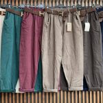 Spodnie Damskie wloskie_size uni_paczka 6szt_mix kolor 8036433