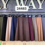 Spódnica długa Damskie wloskie_size uni_paczka 6szt_mix kolor 8036436