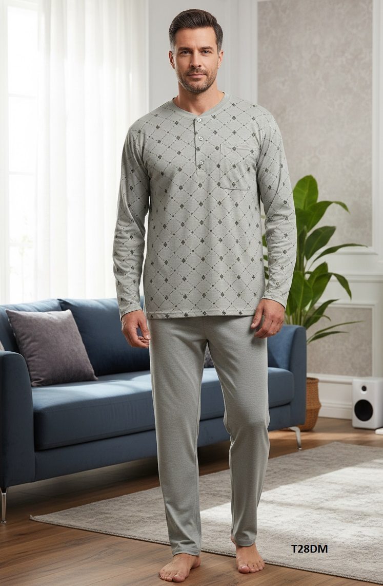 Piżamy MĘSKA_size m-3xl_paczka 10 szt_mixkolor 8036444
