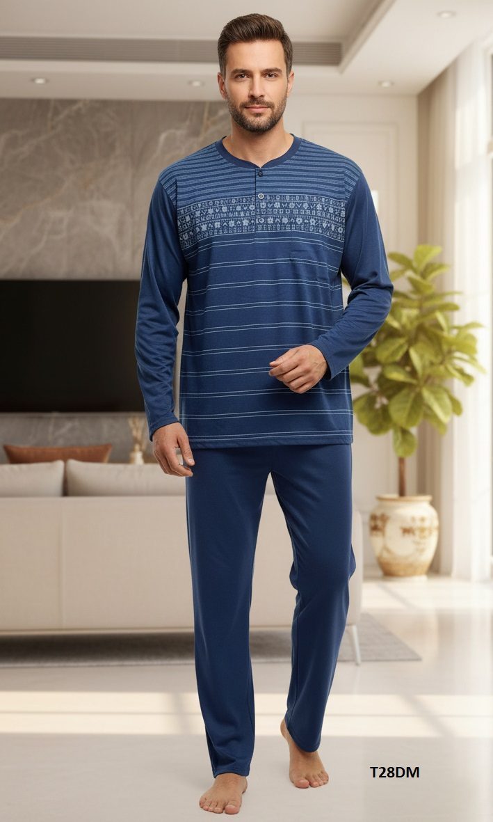 Piżamy MĘSKA_size m-3xl_paczka 10 szt_mixkolor 8036445