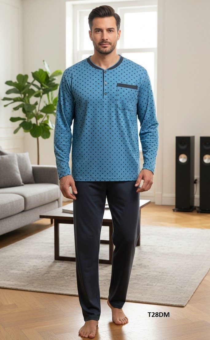 Piżamy MĘSKA_size m-3xl_paczka 10 szt_mixkolor 8036464
