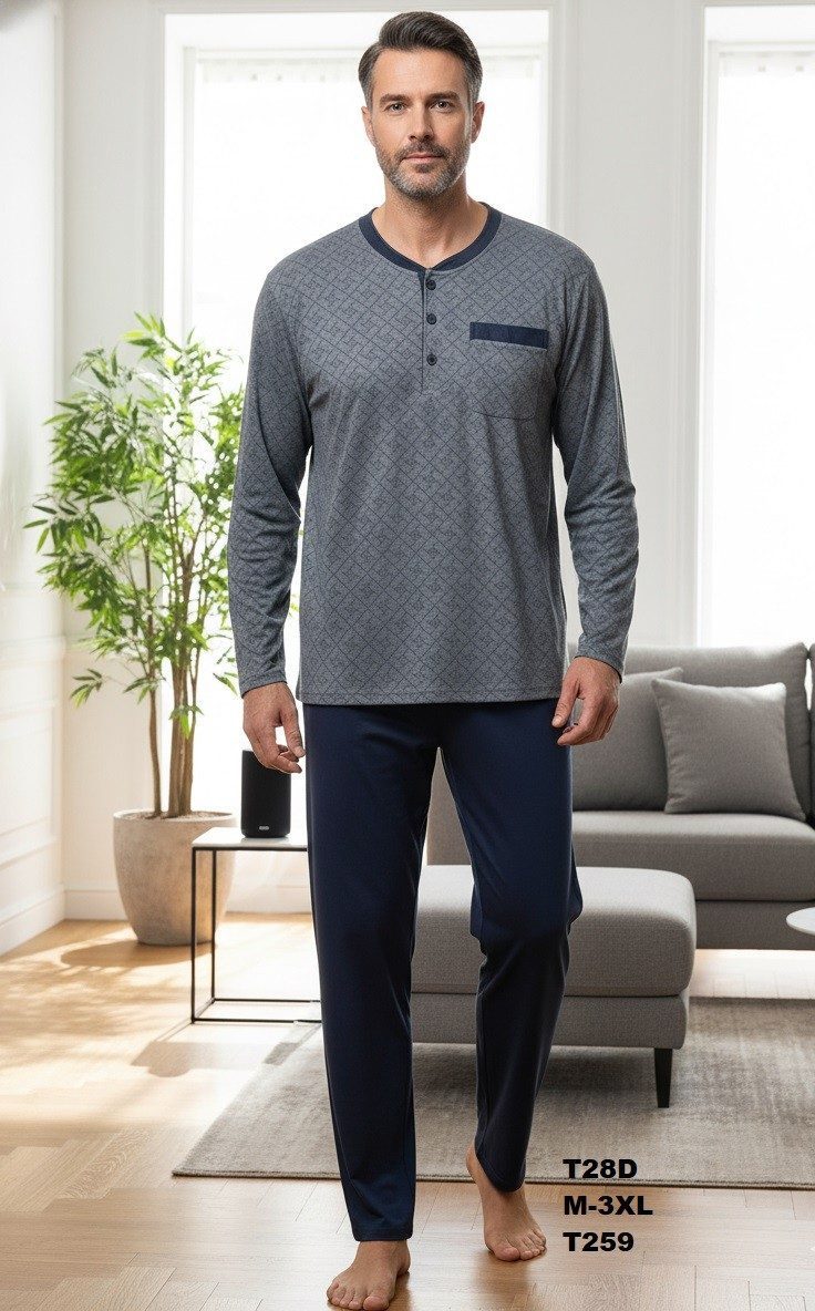 Piżamy MĘSKA_size m-3xl_paczka 10 szt_mixkolor 8036468