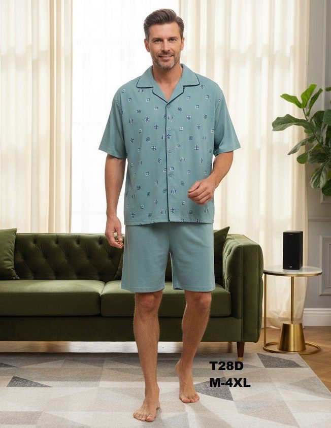 Piżamy MĘSKA_size m-4xl_paczka 10 szt_mixkolor 8036479