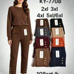 Spodnie Damskie _size 2-6xl_paczka 12szt_mix kolor 8036661