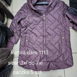 Kurtki DAMSKA _size 3-7xl_paczka 5 szt_1kolor 8036665