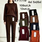 Spodnie Damskie _size 2-6xl_paczka 12szt_mix kolor 8036666