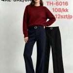 Spodnie Damskie _size 2-6xl_paczka 12szt_mix kolor 7255530