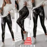 Spodnie skórzane Damskie _size S-XL_paczka 12szt_1 kolor 7255554