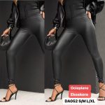 Spodnie skórzane Damskie _size S-XL_paczka 12szt_1 kolor 7255555
