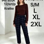 Spodnie Damskie _size s-2xl_paczka 12szt_1 kolor 7255567