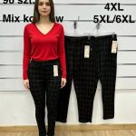 Spodnie Damskie _size 2-6xl_paczka 12szt_mix kolor 7255579