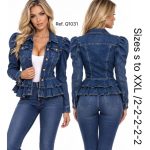 Kurtki Jeansowe Damskie _size S-2XL_paczka 10szt_ 7255730