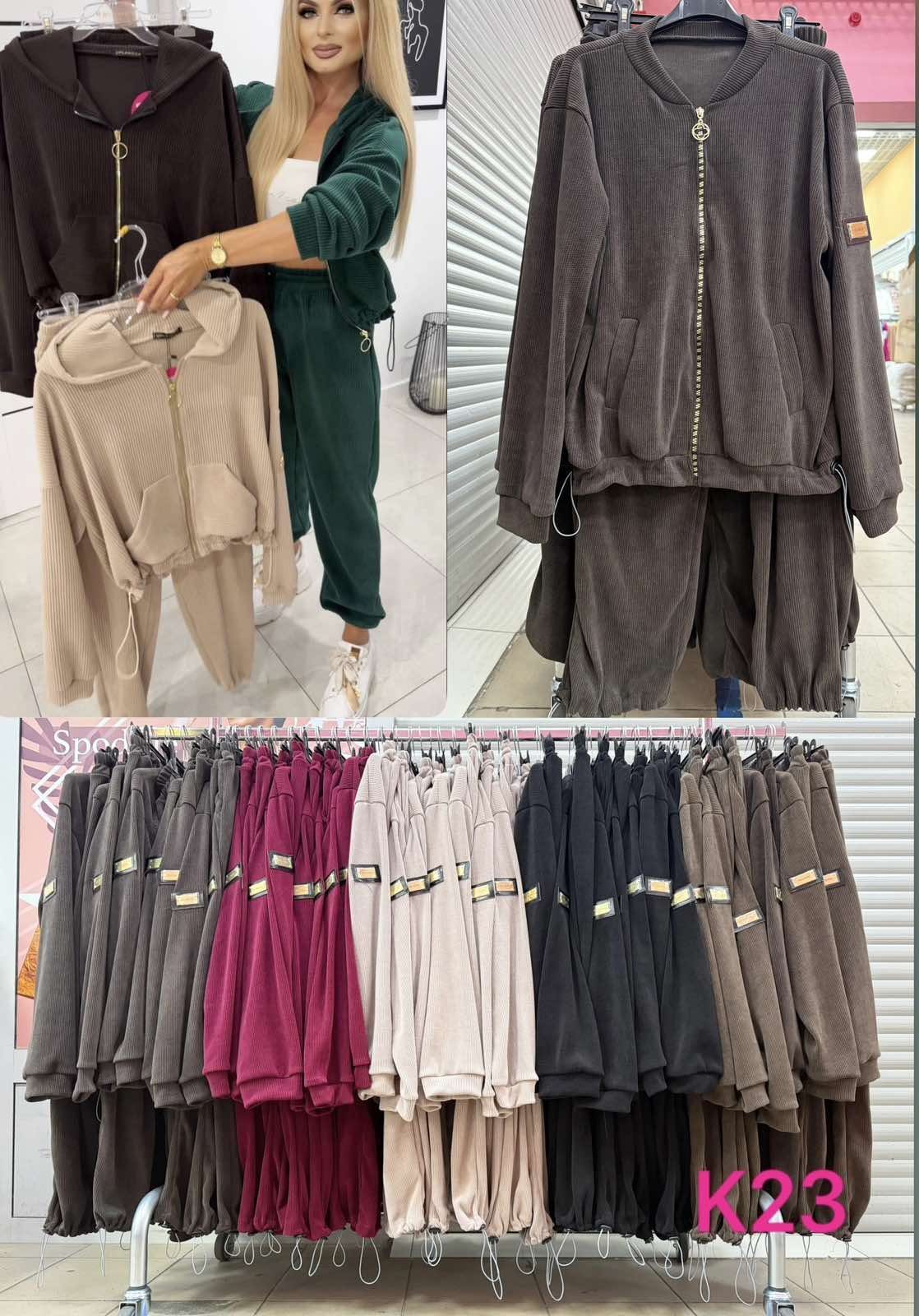 Komplety Damskie Tureckie_ Size uni_ paczka 6szt_ mix kolor 7255809