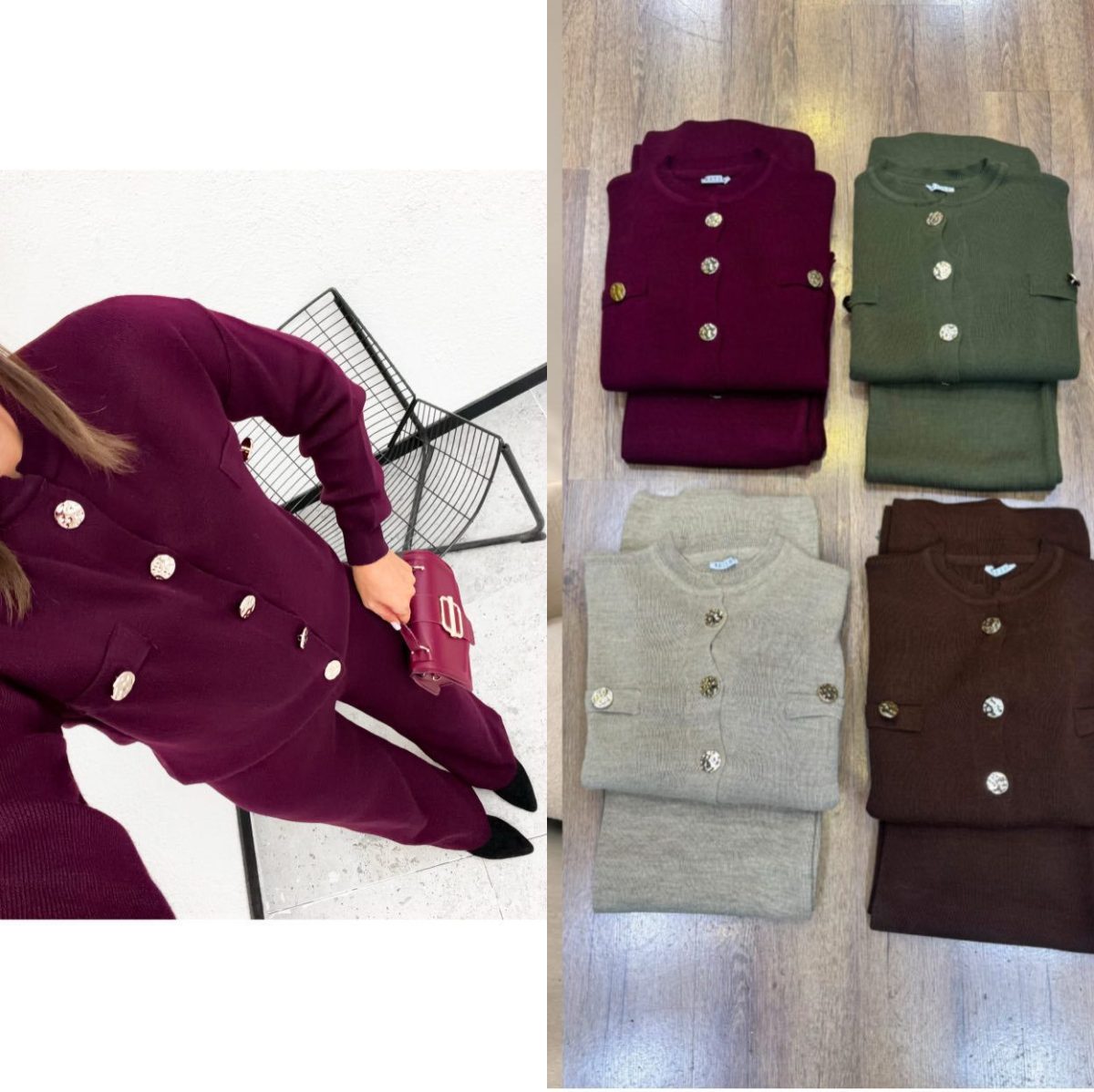 Komplety Damskie Tureckie_ Size uni_ paczka 6szt_MIX kolor 7255988