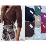 Bluzki Damskie Tureckie_ Size uni_ paczka 6szt_MIX kolor 7256003