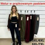 Spodnie Damskie _size 5-8xl_paczka 12szt_mix kolor 7255680