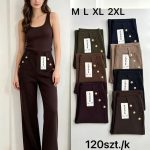 Spodnie Damskie _size m-2xl_paczka 12szt_mix kolor 7255694