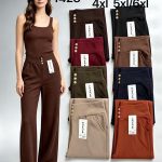 Spodnie Damskie _size 2-6xl_paczka 12szt_mix kolor 7255697