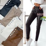 Spodnie skórzane Damskie _size 34-42_paczka 10szt_1KOLOR 7255848