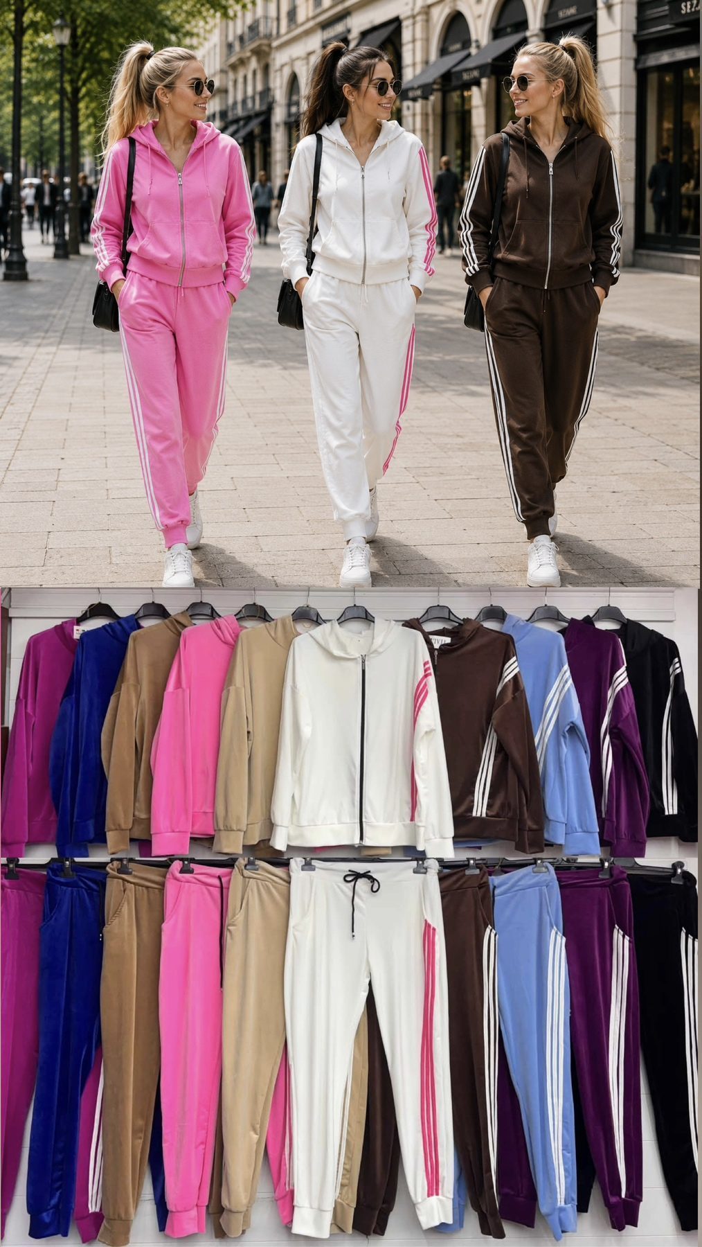 Komplety Damskie wloskie _size uni_ paczka 6szt_ mix kolor 7256034