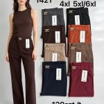 Spodnie Damskie _size 2-6xl_paczka 12szt_mix kolor 7256045