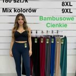 Spodnie Damskie _size 6-9xl_paczka 12szt_mix kolor 5396605