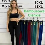Spodnie Damskie _size 8-11xl_paczka 12szt_mix kolor 5396606