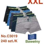 Bokserki MĘSKA size 2XL _paczka 24szt_mix kolor 5396636