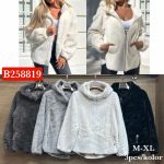 Futro Damskie wloskie _size m-xl paczka 3szt_ 1 kolor 5396661
