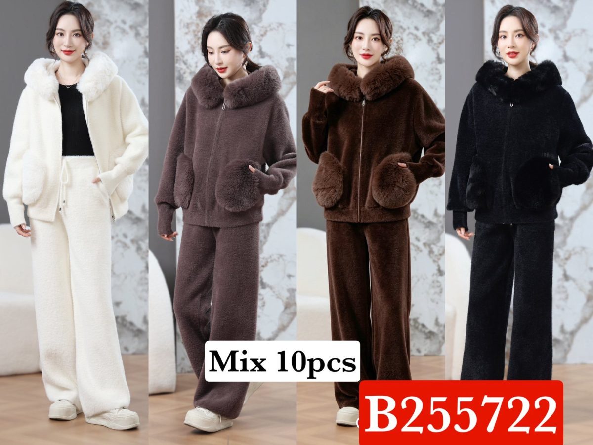 Komplety Damskie wloskie _size uni paczka 10szt_ mix kolor 5396671