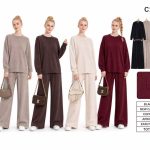 Komplety Damskie wloskie _size uni_ paczka 8szt_ mix kolor 5396822