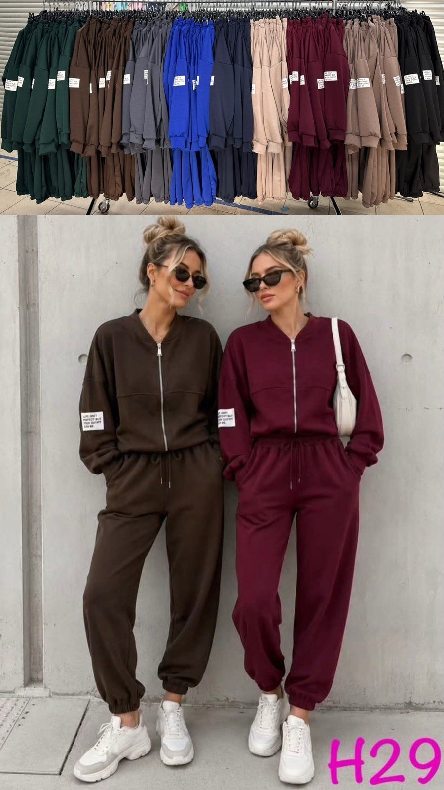 Komplety Damskie wloskie _size uni_ paczka 6szt_ mix kolor 5396881