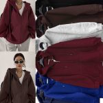 Bluzy Damskie wloskie _over size _ paczka 6szt_ mix kolor 5396995
