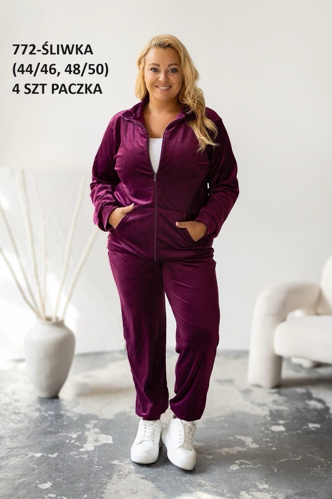 Komplety DAMSKA POLSKA_size 44-50_paczka 4 szt_1kolor 5397028