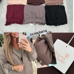 Bluzy Damskie Tureckie _size uni_ paczka 6szt_ mix kolor 5397033