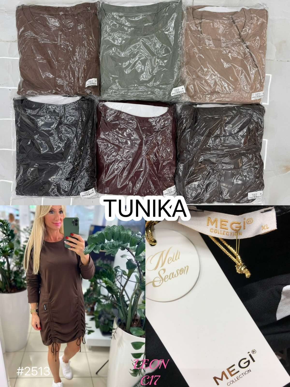 Tuniki Damskie Tureckie _size uni_ paczka 6szt_ mix kolor 5397050